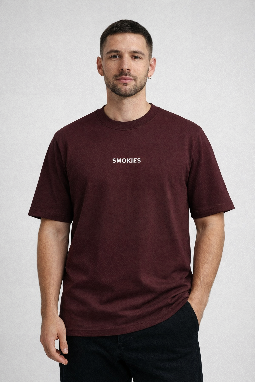 Premium Everyday Essential Oversized T-Shirt – ( EMBROIDERY PRINT )-240 GSM 100% Cotton.